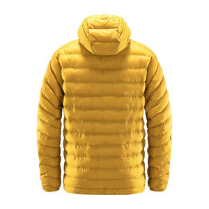 2025 ropa de invierno precio barato personalizado invierno al aire libre hombres chaqueta Puffer moda liso Color amarillo Puffer chaquetas - Product Image 2