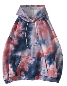 Nouveauté Sweat-shirt unisexe en molleton français tie-dye personnalisé pour homme Sweat-shirt à capuche en coton de haute qualité tie-dye surdimensionné pour homme - Product Image 2