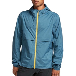Chaqueta Cortavientos Personalizada con Capucha para Hombre, Estilo Urbano, Impermeable, Reflectante, Ligera, Ropa Deportiva OEM al por Mayor - Product Image 1