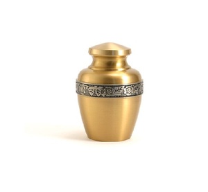 Urna Funeraria de Latón de Primera Calidad, Estilo Americano, Personalizable, en Oferta, para Cenizas Humanas, Artículos Funerarios - Product Image 4