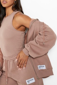 ชุดวอร์มลำลองระบายอากาศมีฮู้ดสำหรับผู้หญิงไซส์ XL ปักลายแฟชั่นสำหรับฤดูหนาว2023 - Product Image 6