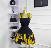 Vente directe usine – Robe d'été usagée à imprimé numérique, robe décontractée grande taille pour femme