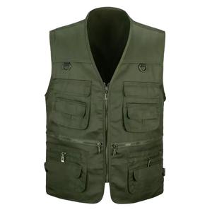 Vente en gros 100% polyester Gilet souple d'hiver pour hommes en maille polaire personnalisée Vêtements de sécurité coupe-vent - Product Image 5
