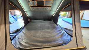 Boîte carrée personnalisée pour tente à coque rigide en aluminium sur le toit tente triangulaire étanche pour le camping galerie de toit en polyester pour camionnette - Product Image 4