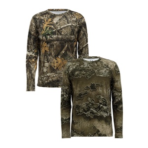 เสื้อยืดแขนยาวพิมพ์ลาย Mossy Aok,เสื้อยืดผู้ชายแบบเข้ารูปพิมพ์ลายต้นไม้จริงลายพรางป่าใส่ได้ทุกโอกาส - Product Image 5