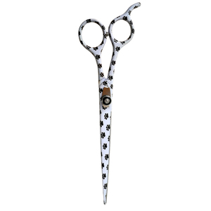 Ciseaux de toilettage pour cheveux enduits de papier de conception de pied d'animal de meilleure qualité avec vis réglable et silencieux - Product Image 5