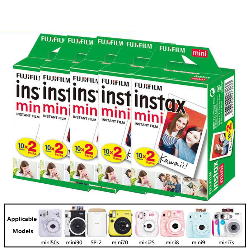 X705-1 10/20 листов, пленка Fuji Instax Mini 11, 9, 3-дюймовые белые пленки для моментальной камеры Mini 8 7s 25 50s