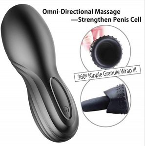 Masturbador Masculino Automático Negro, Copa Vibradora con Succión, Textura de Silicona, Botón de Encendido/Apagado, Resistente al Agua, Funciona con Batería - Product Image 4