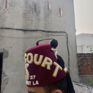 Win Court Temple Shriner Fez Maroon-HSE - Product Image 4