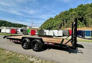 Nouvelles remorques de camion d'occasion 40 pieds, semi-remorque plateau, semi-remorque porte-conteneurs en acier 20 et 40 pieds pour utilisation avec camion - Product Image 4