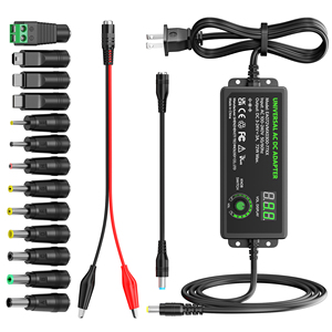 Fuente de Alimentación CA/CC de 72W, Ajustable de 3V a 24V, Adaptador Universal con Pantalla LED, 13 Puntas para Router, Altavoz, CCTV, Impresora 3D, Tira de LED - Product Image 1