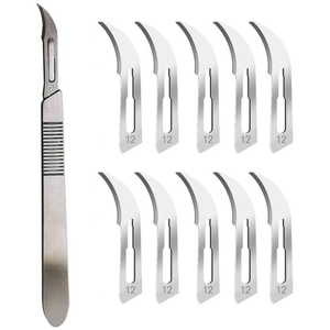 Outil médical de qualité supérieure n ° 3 poignée de scalpel chirurgical avec base de lame d'instruments chirurgicaux à usage chirurgical prix bon marché - Product Image 2