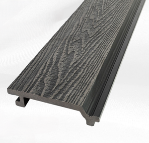 Decorative Wood <b>Plastic</b> Composite <b>Wall</b> <b>Panel</b> Waterproof Outdoor WPC Cladding 220x26mm Modern Exterior Fence <b>Panels</b> - Product Image 4