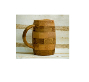 แก้วดื่มไม้เป็นมิตรกับสิ่งแวดล้อมสำหรับงานแต่งงานร้านอาหารเบียร์ดีไซน์แฮนด์เมดขายดี - Product Image 5