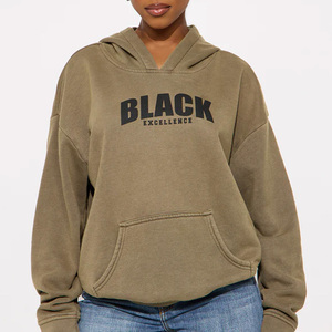 Sweat à capuche pour femme tissu de haute qualité coutures durables couleur personnalisée taille et design accepté pull de sport respirant 2026 - Product Image 1