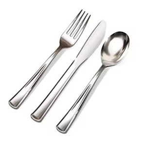 Restaurant-grade stainless steel <b>flatware</b> in bulk with 18/10 durability, ideal for large dining establishments in restaurants - Product Image 5