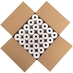 กระดาษความร้อน 50 ม้วน ขนาด 80 x 80 มม. สำหรับเครื่องบันทึกเงินสด 65 แกรม แบบชั้นเดียว สำหรับ POS - Product Image 6