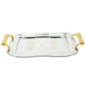 Ensemble de 2 plateaux de service de luxe de qualité supérieure fabriqués à la main avec des matériaux et une qualité supplémentaires Meilleurs tarifs - Product Image 2