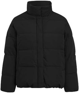 Manteau bouffant isolé léger ultra chaud pour femmes manches longues fermeture éclair haute toile style rue en gros - Product Image 5