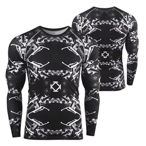 Best 2026 BJJ Rash Guard High Quality Compression Fit with Breathable Design Durable UV Protection for <b>Surfing</b> Comfortable - Product Image 6