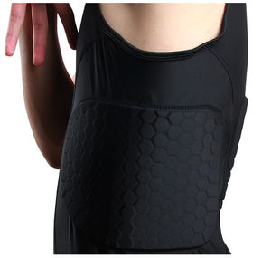 Football Impact Resistant <b>Shirt</b> Men's Sports Compression <b>Shirt</b> with Padding Football <b>Padded</b> <b>Shirt</b> for Men - Product Image 3