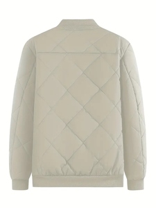 2024 OEM personnalisé hommes hiver haute rue veste matelassée tenue décontracté fabriqué à partir des meilleurs 100% Original toile tissu enduit traité - Product Image 2