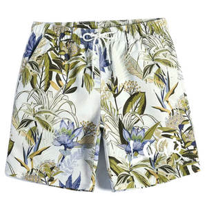 Shorts de plage pour hommes de haute qualité Short de bain à cordon respirant monocouche Prix de gros Technologie de sublimation solide - Product Image 5