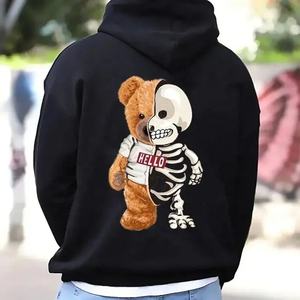 2025 diseño de lujo de Jersey de manga larga para hombre, con capucha Unisex Sudadera, ropa informal, bordado de chenilla, logotipo personalizado de invierno - Product Image 4
