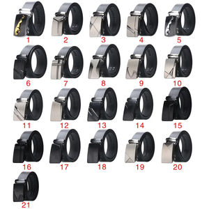 Ceinture en cuir véritable pour homme, cuir véritable pour pantalon de costume, vente promotionnelle, respirante et abordable, ceinture en cuir véritable - Product Image 6