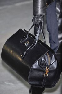 Sac de voyage multifonctionnel de luxe en cuir véritable surdimensionné avec fermeture éclair en polyester, réutilisable, portable, grande capacité, pour le week-end - Product Image 3