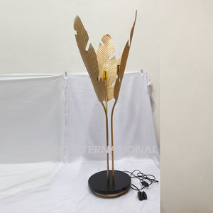 Nordic Contemporary Aluminum Metal Floor Lamp With <b>Fabric</b> Shade White Color Floor Standing Light Hotel - Product Image 5