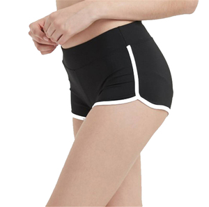 Short motard taille haute respirant spandex/polyester entraînement de compression pour femmes nouveauté d'usine - Product Image 5