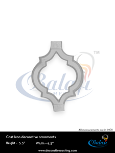 Pièces de portail en fonte de fer Balaji Metals, moulage au sable, super sablage, finition hautement polie, durable, robuste, facile à utiliser - Product Image 3