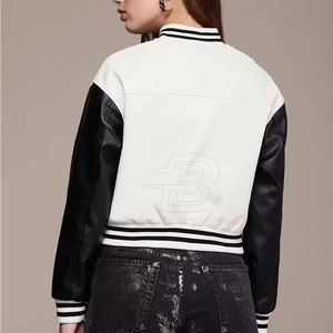 Fabricante de Pakistán, chaqueta Letterman para mujer, superventas, chaqueta Letterman para mujer, chaqueta de invierno Letterman con logotipo personalizado para mujer - Product Image 2