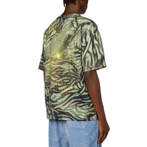 Camiseta de camuflaje de manga corta para hombre, Camiseta con estampado de camuflaje urbano de aspecto informal para hombre, ropa de calle Vibes - Product Image 2