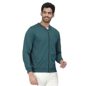 Chaqueta de bombardero en blanco transpirable para hombre con material de alta calidad, precio al por mayor, chaqueta de bombardero personalizada de todos los tamaños - Product Image 2