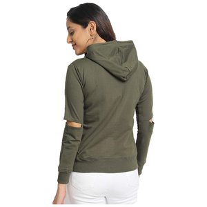 Sweats à capuche décontractés surdimensionnés pour femmes, chauds pour l'hiver, avec logo personnalisé, vêtements d'hiver à capuche - Product Image 2