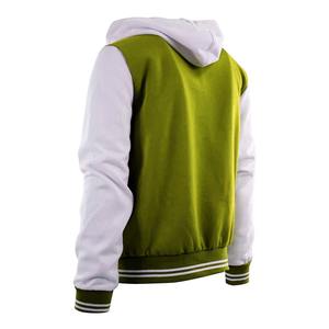 Veste universitaire Letterman personnalisée pour hommes col montant de gros pour la conduite de moto au printemps - Product Image 4