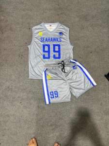 Tenues de basketball personnalisées OEM de haute qualité pour hommes adultes – Respirantes, anti-humidité, séchage rapide, sans manches, imprimées par sublimation - Product Image 2