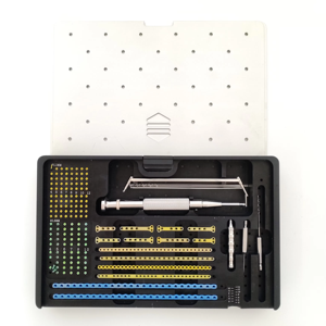 Conjunto de instrumentos quirúrgicos ortopédicos veterinarios tipo placa manual MOL certificado CE duradero grado A + - Product Image 1