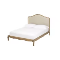 Lit en bois Meubles de chambre à coucher au design moderne Qualité supérieure Prêt à exporter Fait main d'Indonésie