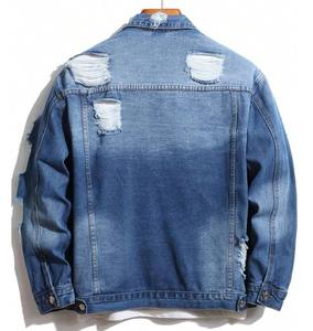 Veste en jean de style vintage de luxe pour hommes-sur mesure Durable confortable respirant coupe-vent Polyester/coton tissu en gros - Product Image 5