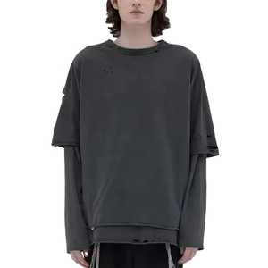 เสื้อสองชั้นสำหรับผู้ชายเสื้อแขนยาวสั่งทำโลโก้ของคุณเอง - Product Image 1