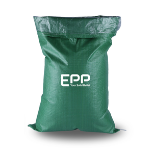 EPP White Green Yellow <b>Polypropylene</b> <b>Bag</b> PP Woven <b>Bag</b> 50kg Woven Sack with Single Fold Single Stitch Woven <b>Bag</b> with PE Liner - Product Image 1