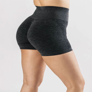 Short de gym grande taille avec impression OEM personnalisé pour Offre Spéciale de jogging et de gym, maillot de bain en tissu polyester à la mode pour femmes, short de yoga personnalisé - Product Image 6