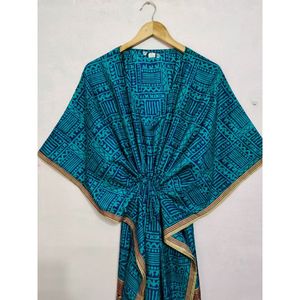 ชุดลำลองคอวีผ้าไหมทรงยาวคอวีพิมพ์ลายดอกไม้สำหรับสวมใส่ในเลานจ์เนื้อผ้าซักได้ระบายอากาศได้ดีมีสไตล์100% หรูหรา - Product Image 3