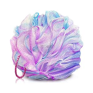 Two Color Shower Puff Bath Loofah PE Mesh Body Sponge Exfoliating Bath Ball Soft Cleaning Scrubber Bathroom Use Accessory - Product Image 4