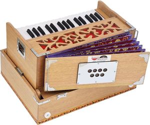 Armonio de madera ligero con teclas suaves y duraderas fuertes y resonancia profunda, perfecto para músicos en movimiento - Product Image 1
