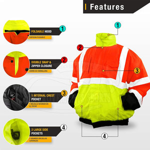 Vente en gros de conception unique de veste de sécurité fabrication pakistanaise veste de sécurité vente en ligne veste de sécurité - Product Image 4