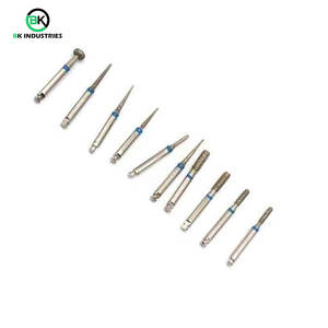 Ensemble de fraises diamantées dentaires stérilisables pour la préparation et la finition des dents, kit complet de fraises diamantées dentaires - Product Image 4